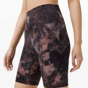 Lululemon Sz 4 Align Short 8" *Diamond Dye (tie dye) Excellent Shape!